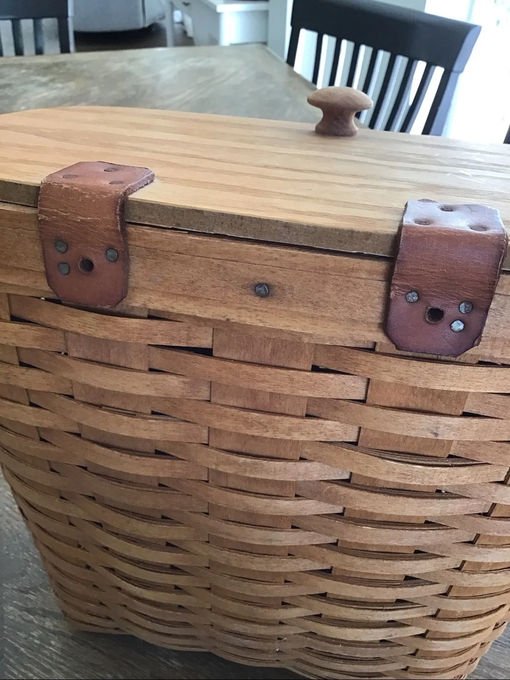 Vintage Longaberger mail basket 1994